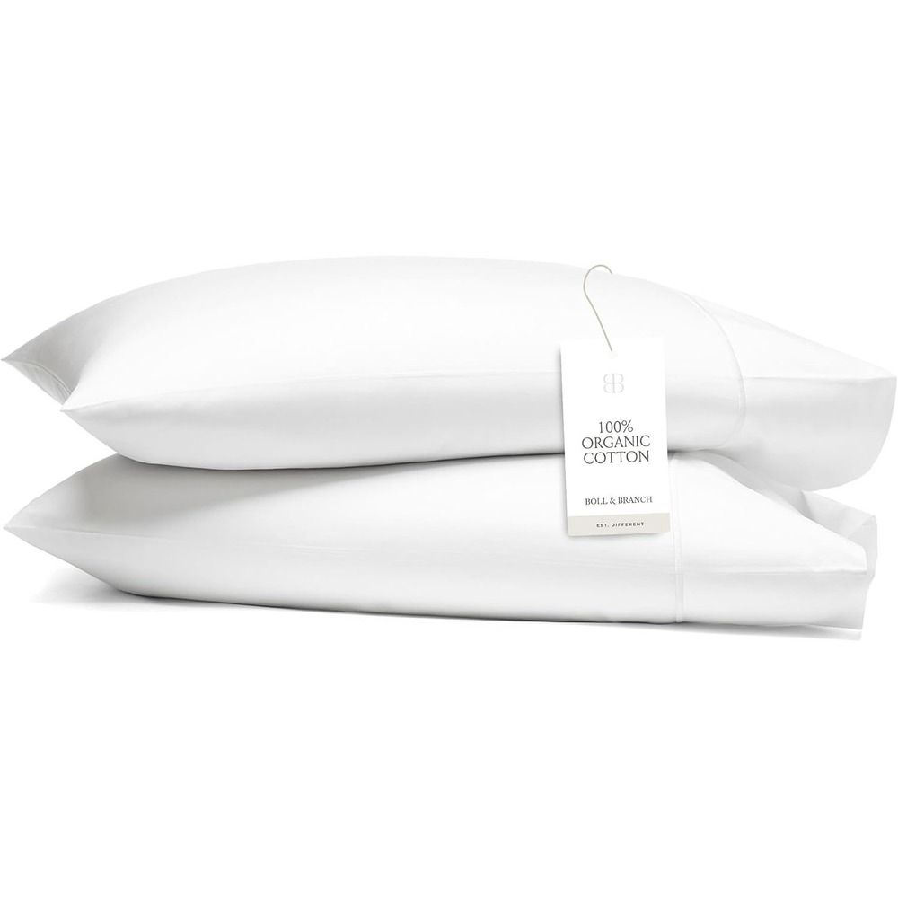 NWT Boll & Branch Standard Pillow Case Set - Standard